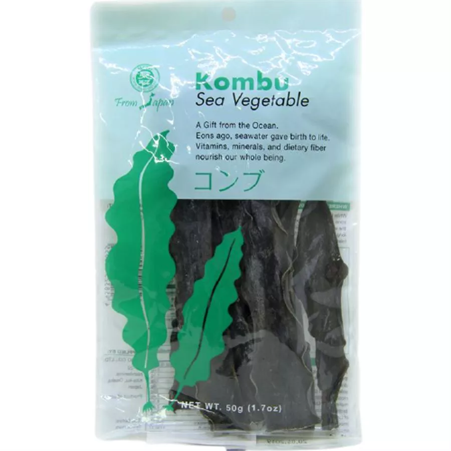 אצות קומבו מוסו 50 גרם Moso Kombu Sea Vegetable