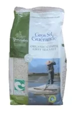 מלח ים גס אטלנטי קואופרטיב 1 ק"ג Natural Coarse Grey Sea Salt כליל הטבע