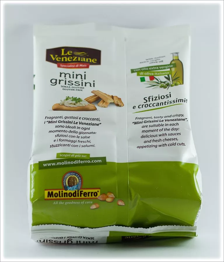 מיני גריסיני אימפורט פור יו 250 גרם Mini Grissini Import4U