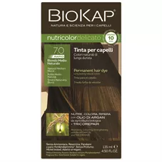 ביו קאפ - צבע שיער צמחי בלונד טבעי 7.0  135 מ״ל  BioKap כליל הטבע
