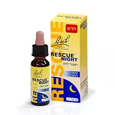 רסקיו לילה טיפות 10 מ"ל Rescue Night כליל הטבע
