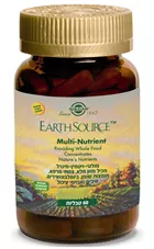 מולטי-ויטמין ירוק סולגאר 60 טבליות Earth Source Multi-Nutrient Solgar כליל הטבע