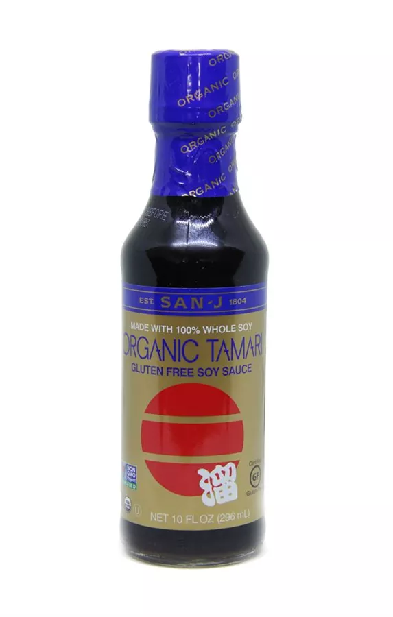 רוטב סויה תמרי אורגני סאן ג'יי 296 מ